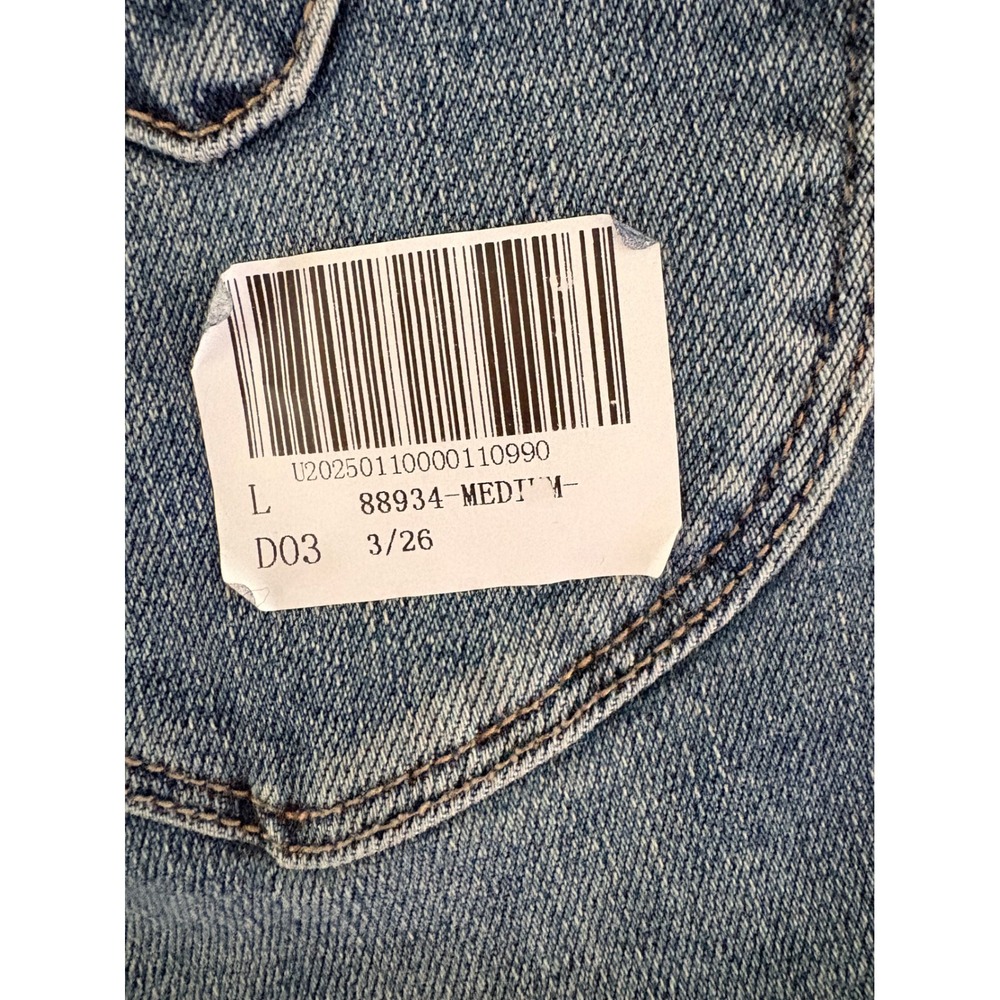 Judy Blue Womens Mid Rise Flare Jeans Medium Wash Heart Pocket Size 3/26 NWT - Picture 10 of 11